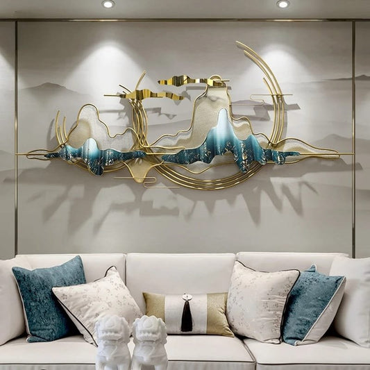 Living Room Iron Wall Hanging