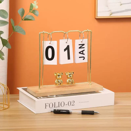 Creative Bear pendulum Swing Calendar