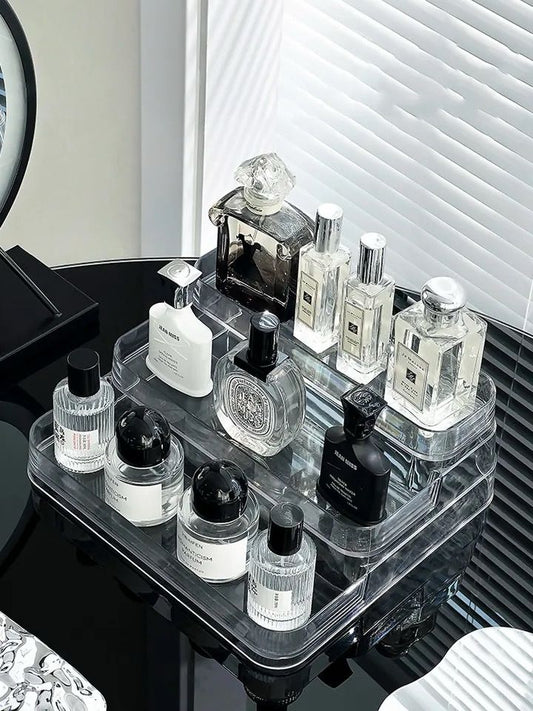 Acrylic Display Shelf Vanity Perfume Holder