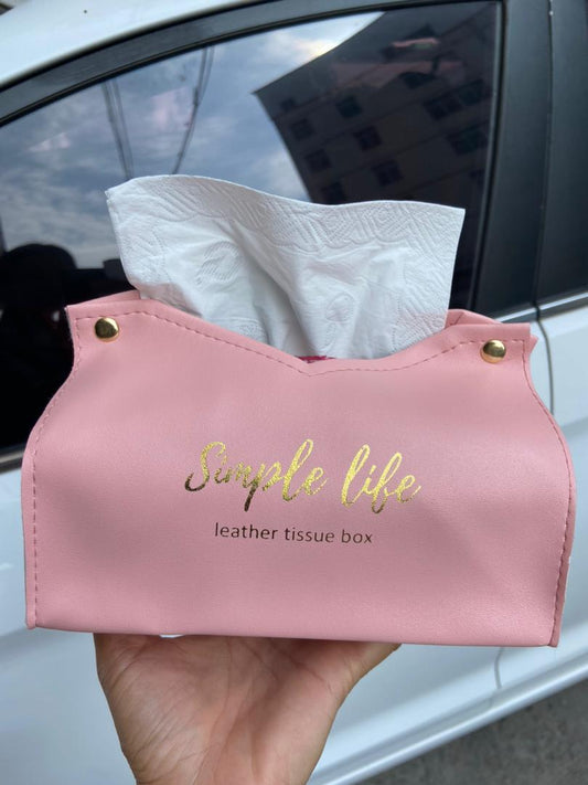 Simple foldable tissue holders