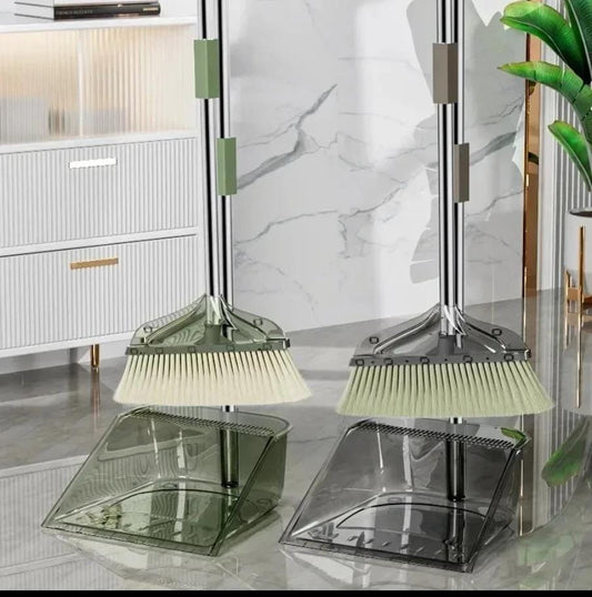 Broom and dustpan