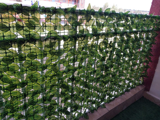 Watermelon leaf artificial green fence