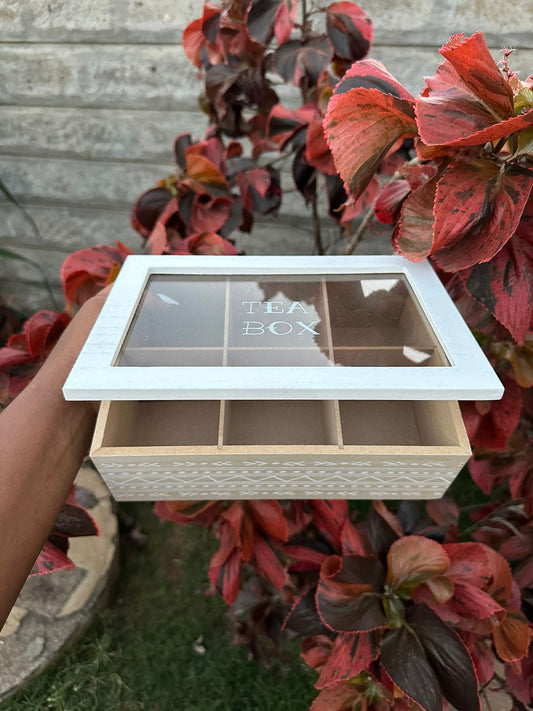 New wooden tea bag holder