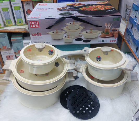 12pcs cookware set