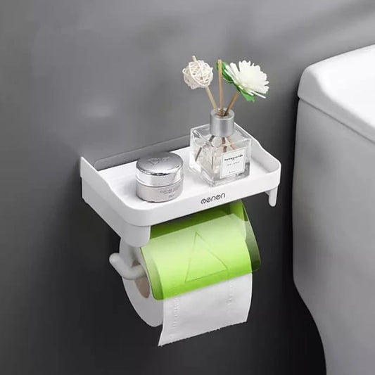 Wall-mounted tissue holder