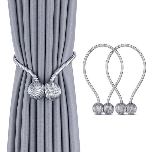 2pcs Magnetic curtain holders available 