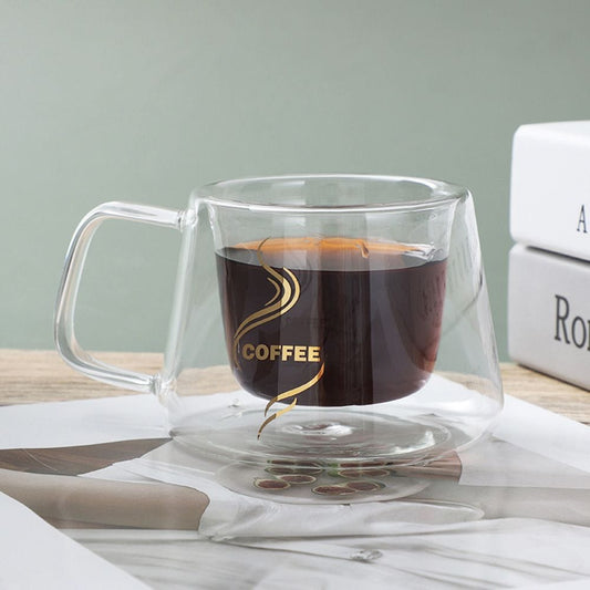 Espresso double walled cup