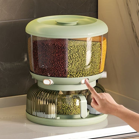 Multifunctional cereals and egg organizer 