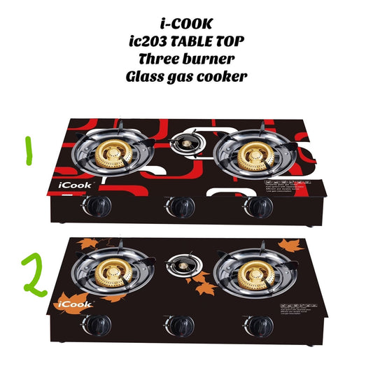 Icook glass burners