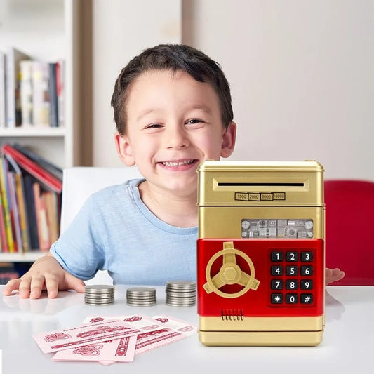 Automatic electronic home bank 