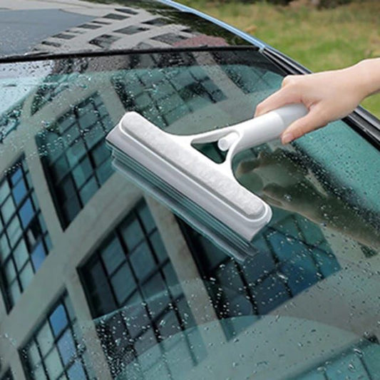 Double Sided Wiper Spray Window Squeegee Cleaner
