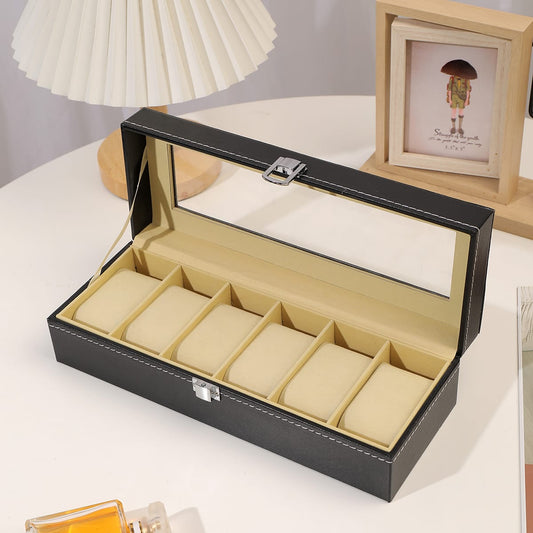*6 slots leather watch organizer* 