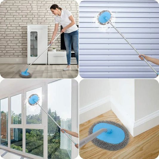 180° Rotatable oval head cleaning mop