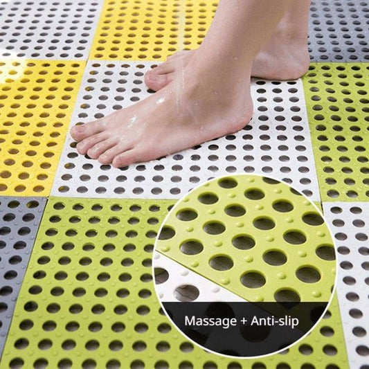 Waterproof antislip bathroom mat
