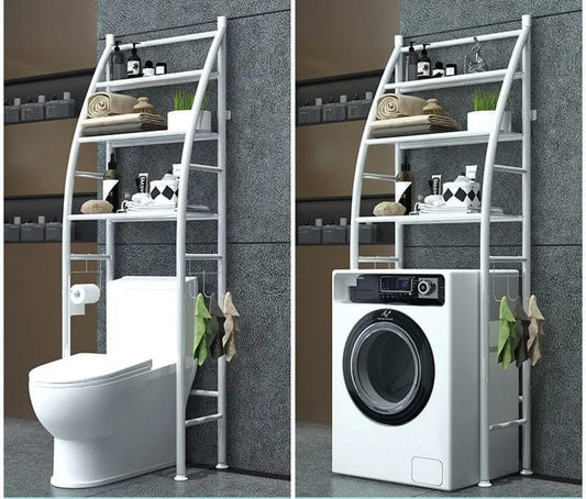 Over the washing machine rack