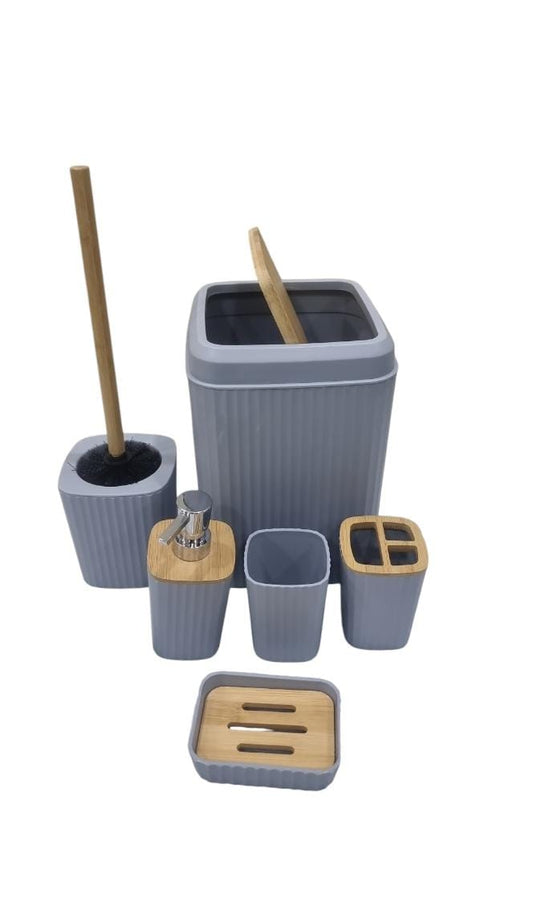 6pcs bathroom accessories set