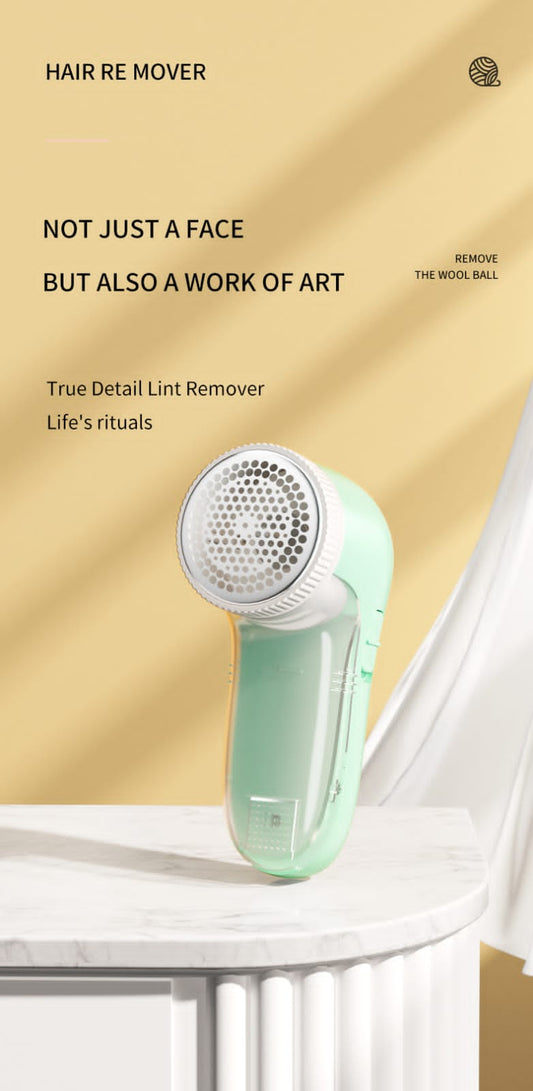 Rechargeable lint remover