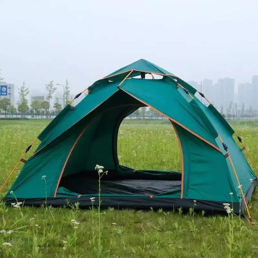 Automatic camping tent