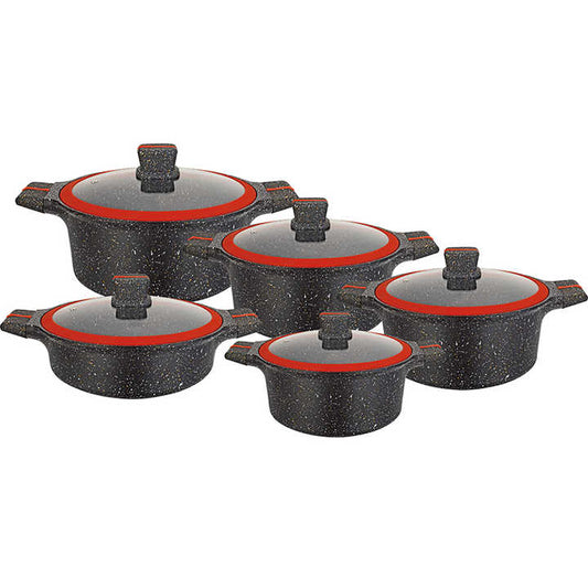 10pcs UCC LIFE COOKWARE SET