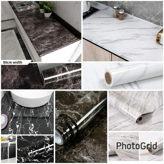 Self-adhesive Marble Contact Paper