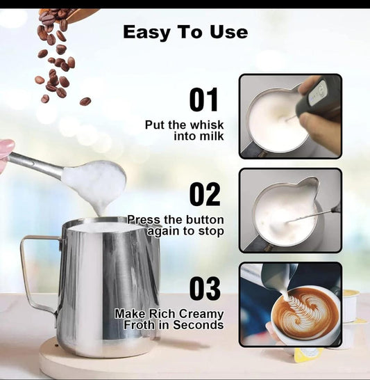 USB Rechargeable MINI Milk Frother