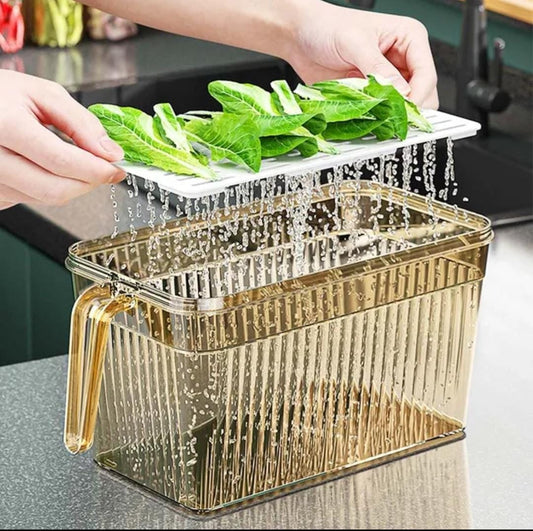 5ltrs Acrylic fridge containers/organizers