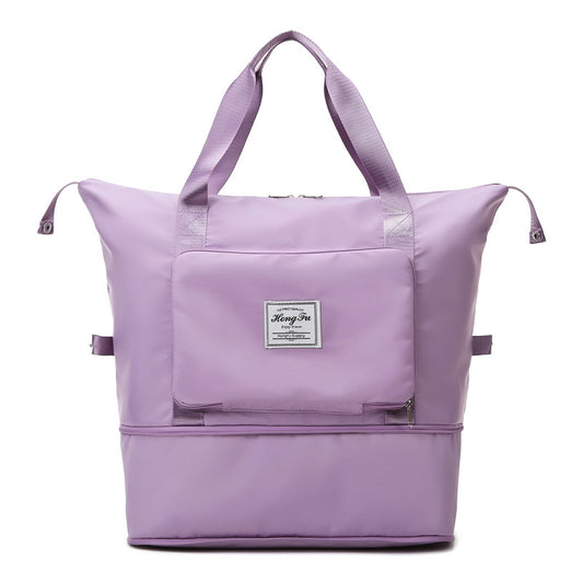 Foldable large capacity travel bag