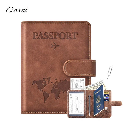Travel Passport Holder with RFID Protection to keep your data safe