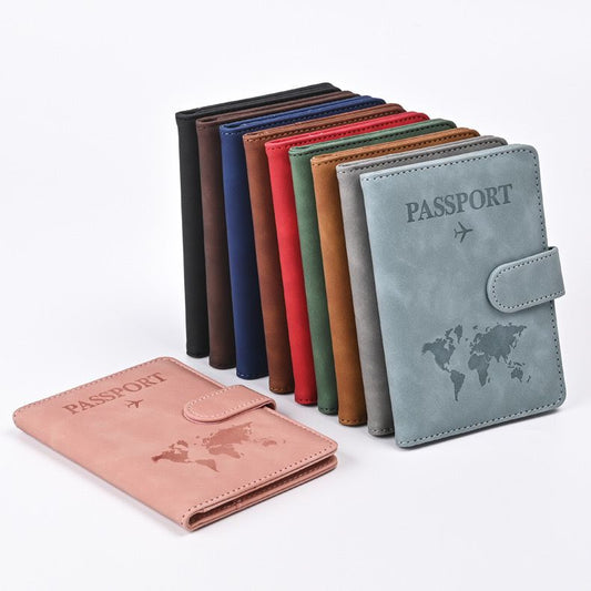 Travel Passport Holder with RFID Protection to keep your data safe