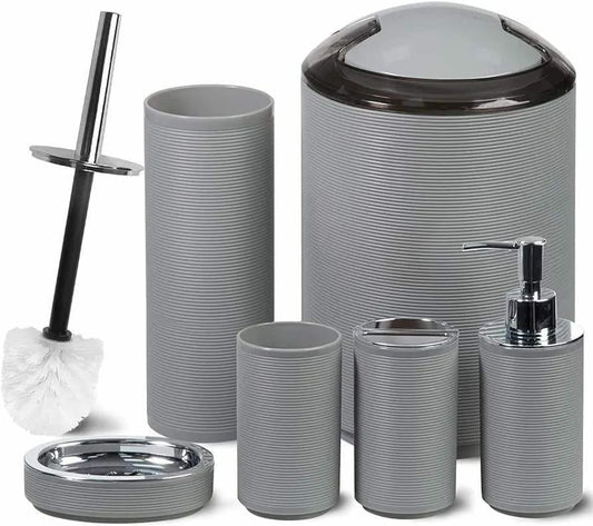6pcs Bathroom Accessories Set