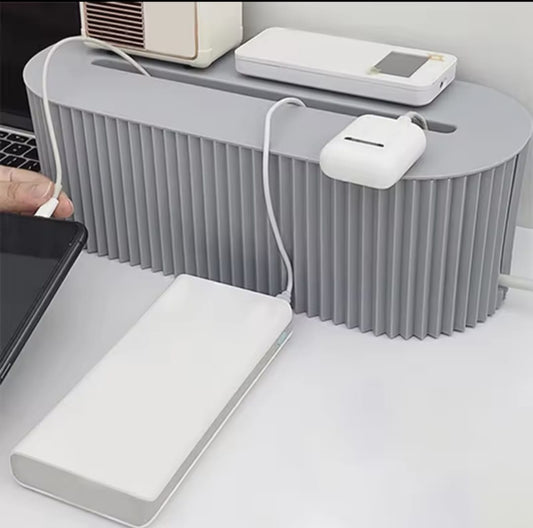 Keep your cables organized with cable storage box