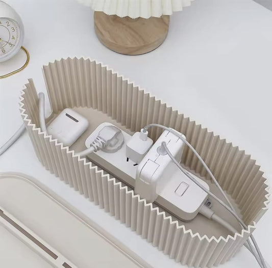 Keep your cables organized with cable storage box