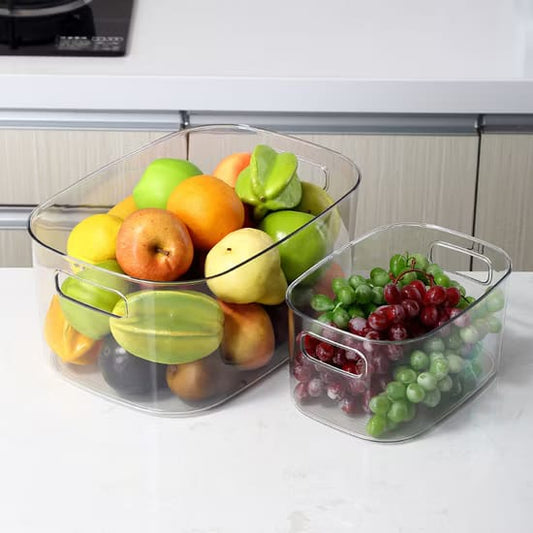 Acrylic storage containers