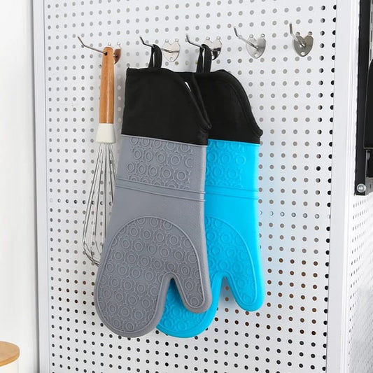 A pair of Silicone Oven gloves