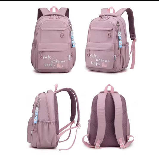 Cute Girls Backpack. Large capacity school bag. 