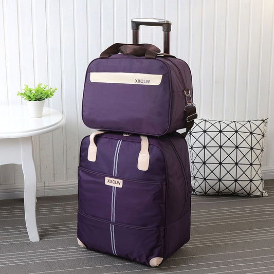 2 in 1 High Quality Big Sizes Trolley Travel Bags