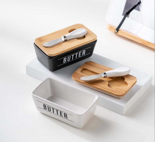 Ceramic butter dish