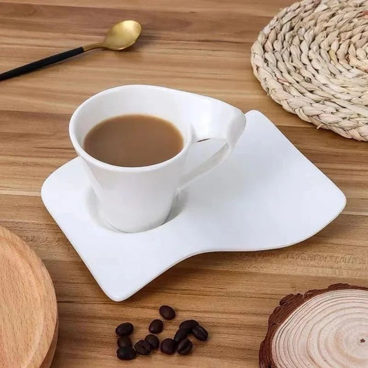 Set of 6 wavy Swag Cups