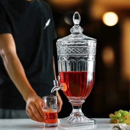 Clear Juice Decanter