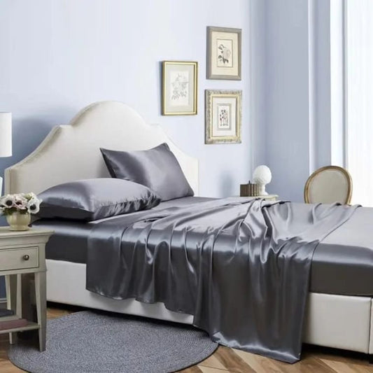 King Size Luxury Silky Soft Mulberry Fitted Bedsheets