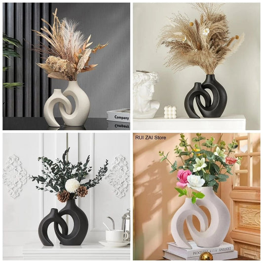 2 in 1 Ceramic Vase
