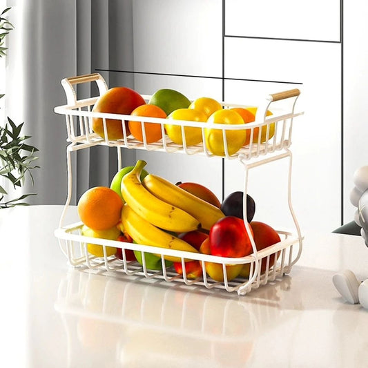 2 Tier Detachable Nordic Metallic Rack