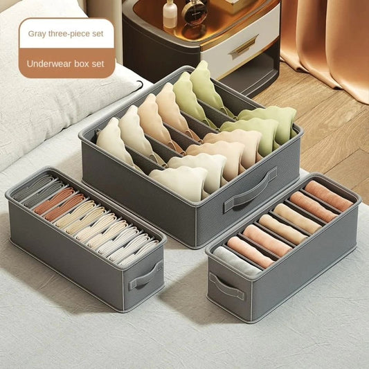 3pc Set Underwear Storage Box