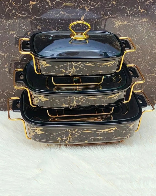 Ceramic Food Warmers/Serving Bowls