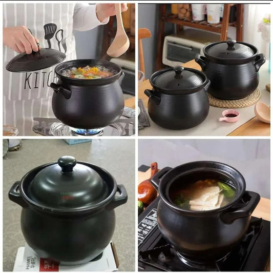 6.0 Litre Porcelain Casserole Cooking pot