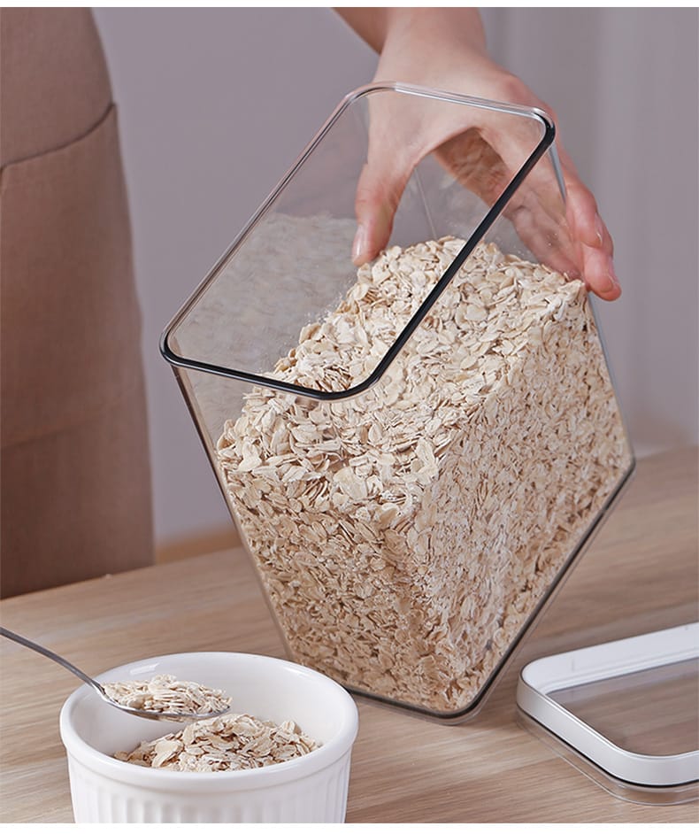 Acrylic Airtight Storage Containers Stackable 2500ml 3500ml | - Elegant Households KE