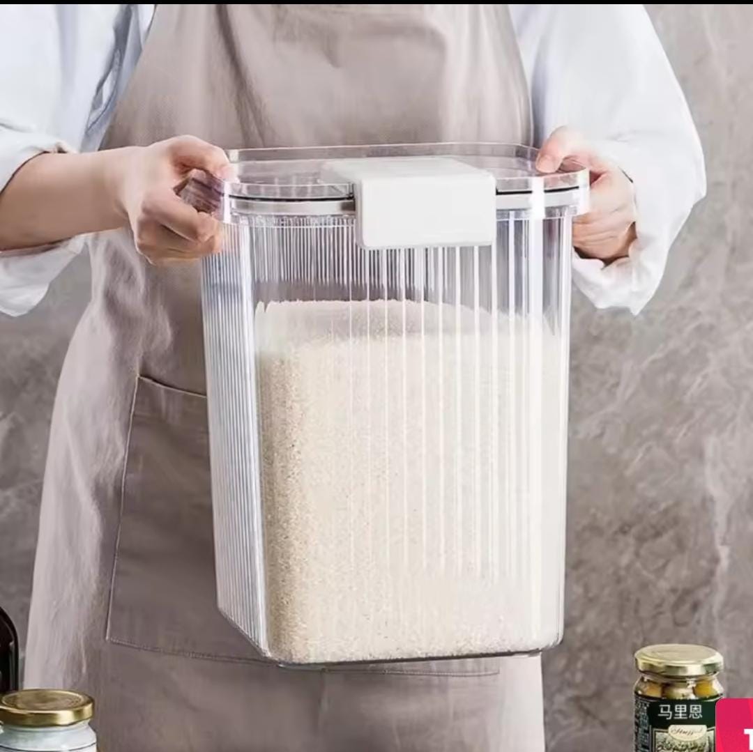 Acrylic big size cereal container | - Elegant Households KE
