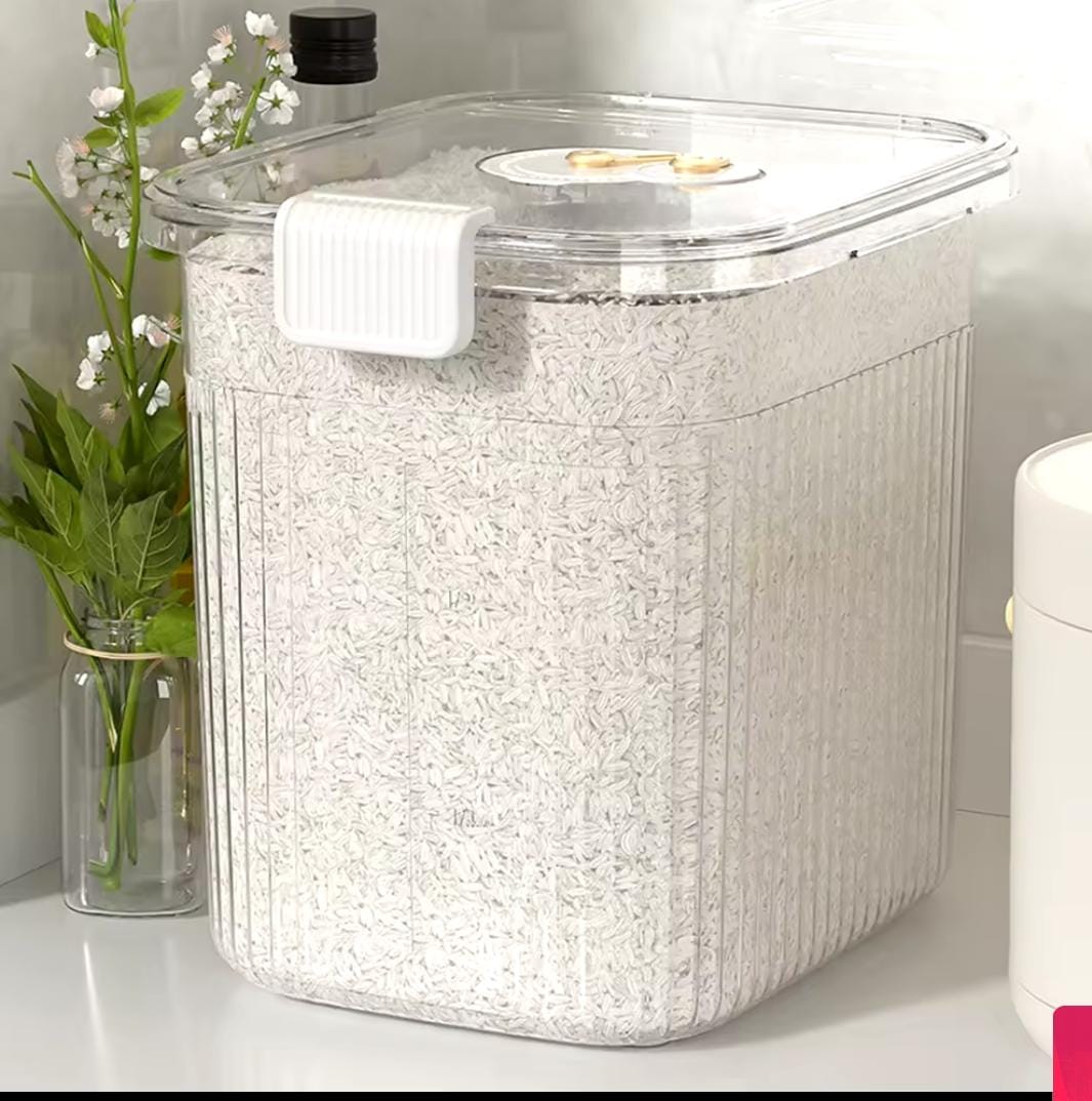 Acrylic big size cereal container | - Elegant Households KE