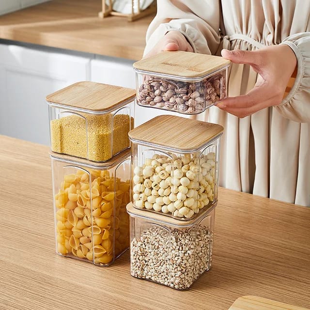 Acrylic Cereal Food/Pantry Storage Containers | - Elegant Households KE