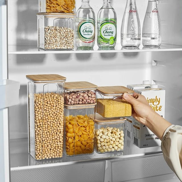 Acrylic Cereal Food/Pantry Storage Containers | - Elegant Households KE